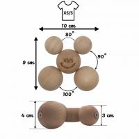 Dimensions boulado corps taille xs s